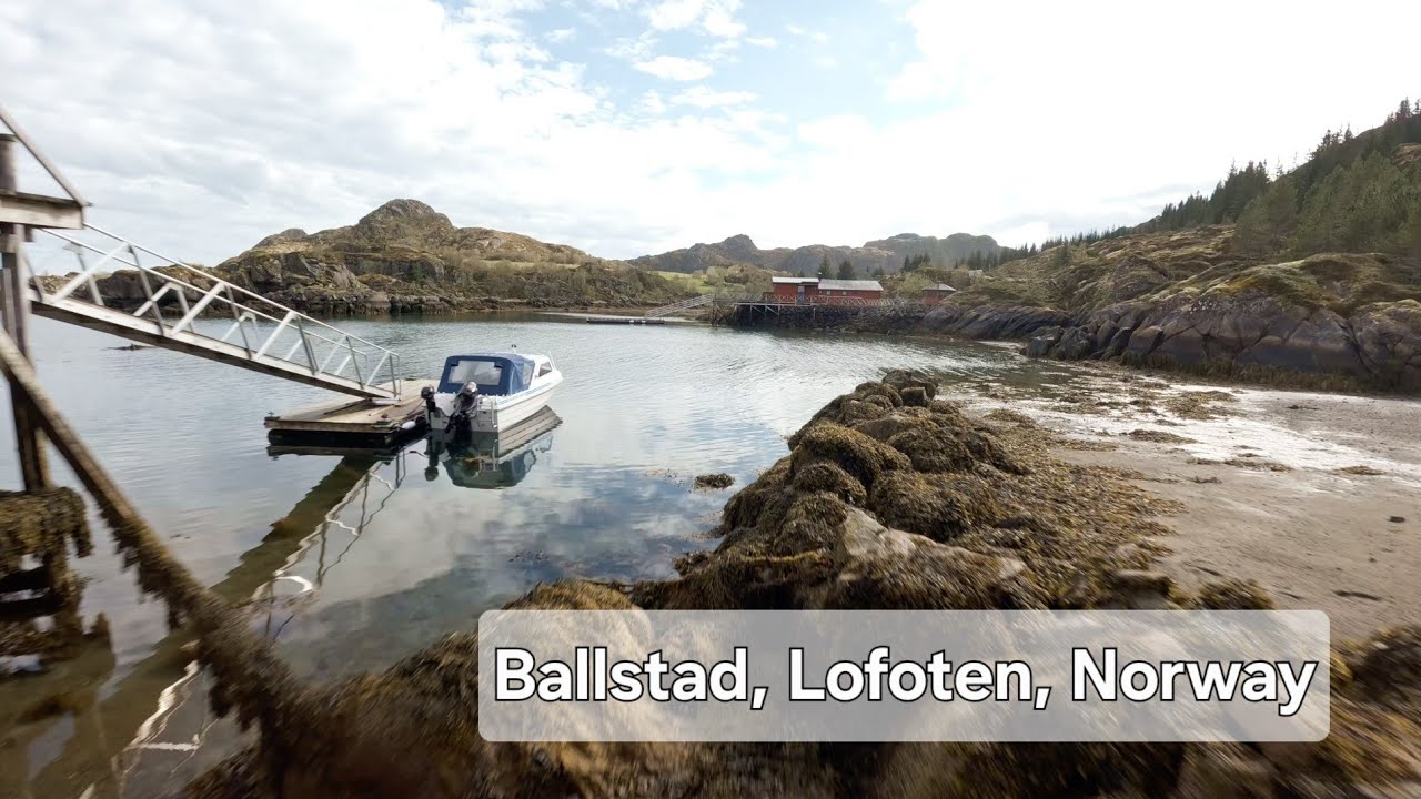 BALLSTAD, Lofoten, Norway.  FPV cinematic