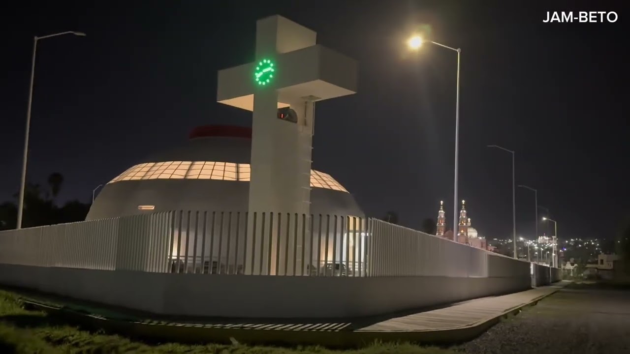 Así es el templo de los Mártires de a Cristo Rey en #lagosdemoreno #jalisco