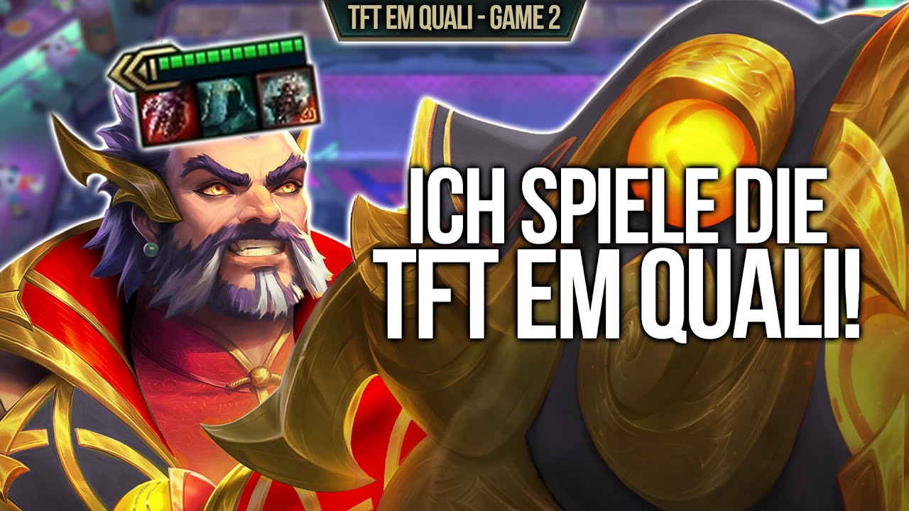Ich SPIELE die EM Quali - Wir gehen für Graves in den Contest! | TFT Tacticians Trials - Game 2