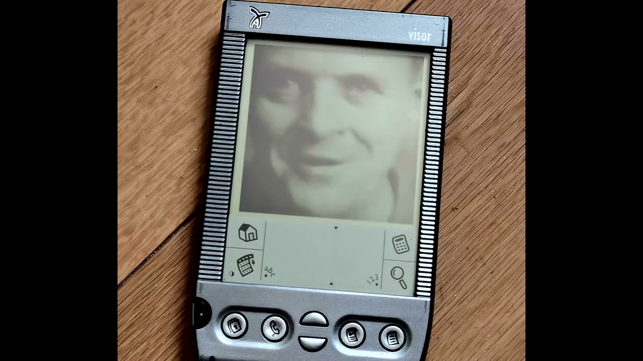 Kinoma Player on Handspring Visor