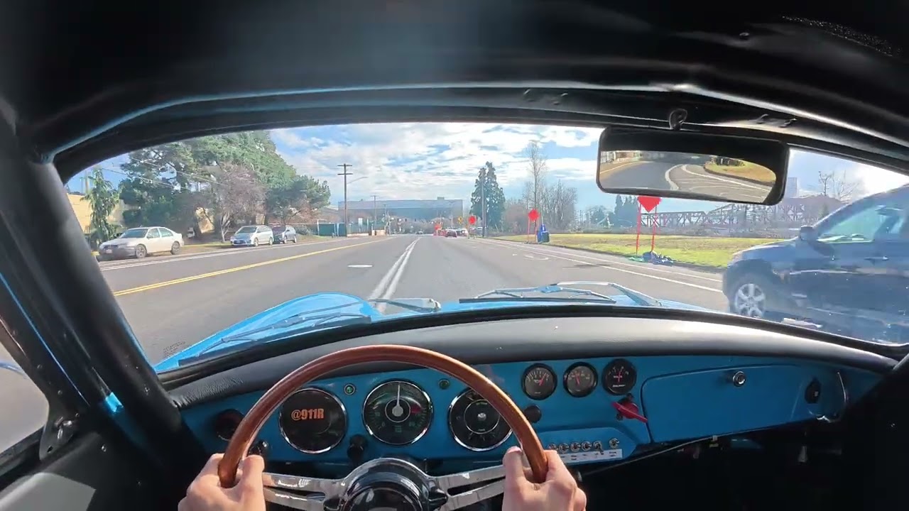 1957 Porsche 356A POV Test Drive