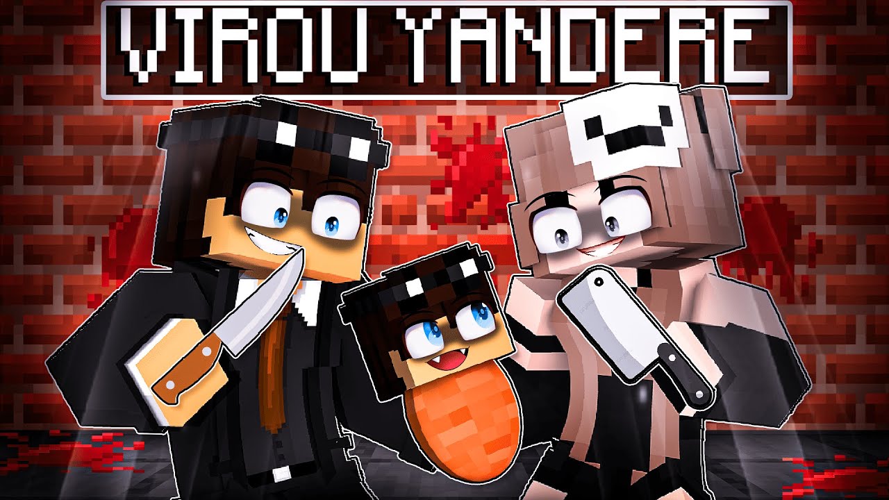 NAMORADA do STHAN virou YANDERE no Minecraft!