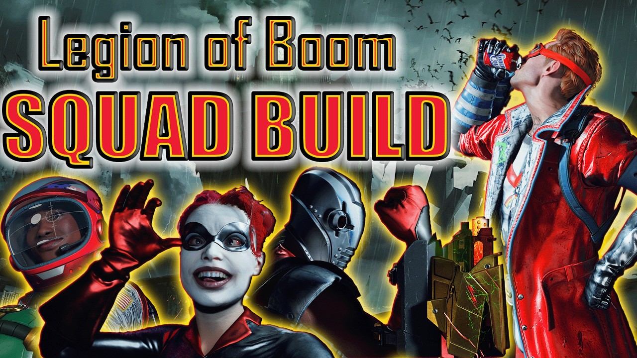 Legion of Boom - Squad Build ft. Captain Boomerang, Harley Quinn, Deadshot, and Lawless