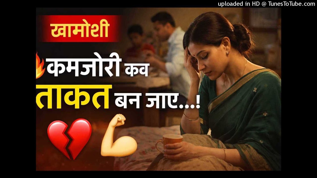 खामोशी |  घर की औरत की खामोशी को अक्सर उसकी कमजोरी समझ लिया जाता है…