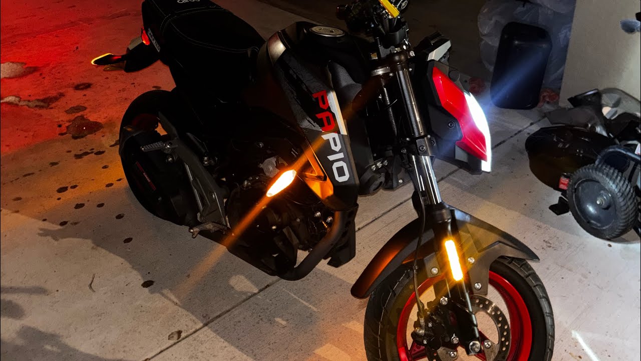 QUICK RIDE WITH A FLAT TIRE LOL! | BEGINNER RIDER | FIRST BIKE