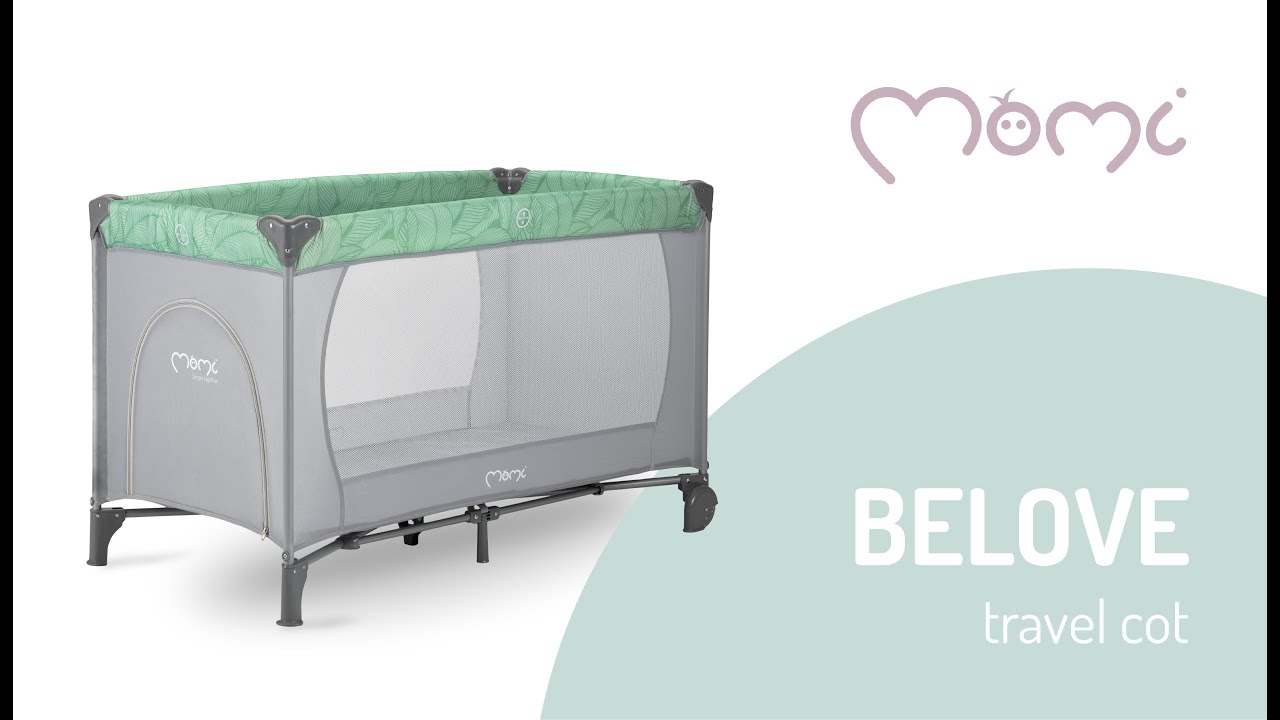 MOMI BELOVE travel cot