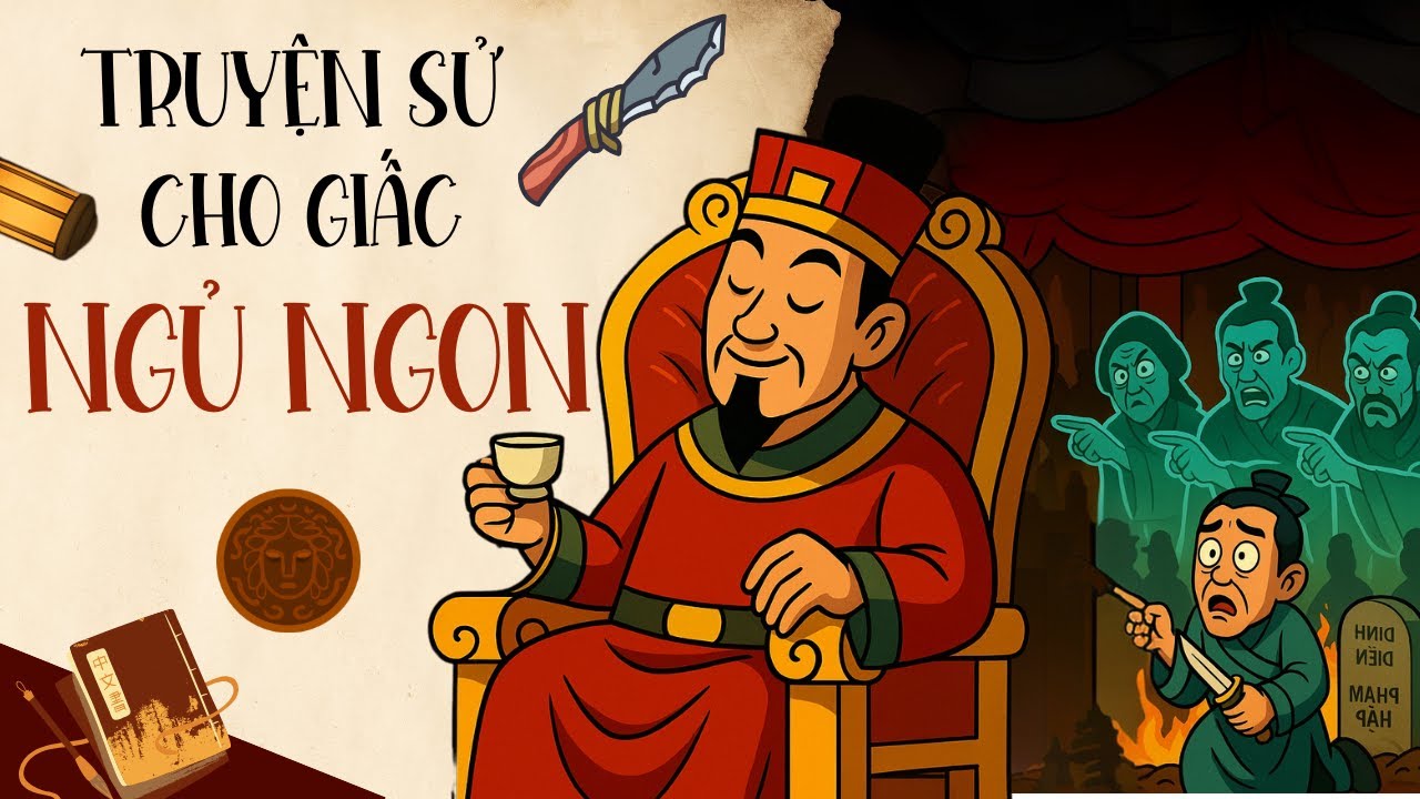 Cái chết vua Đinh Tiên Hoàng và sự sụp đổ bí ẩn của nhà Đinh | Truyện Sử Cho Giấc Ngủ Ngon