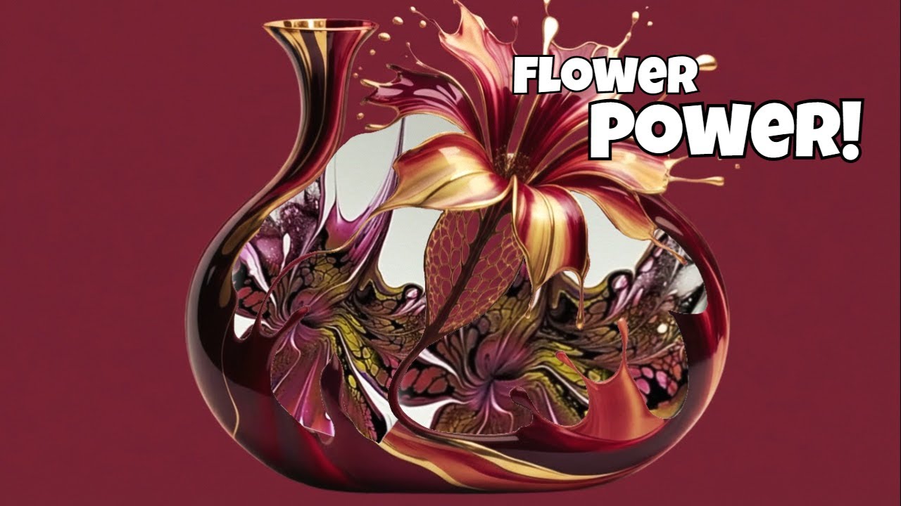The Floral Pour That Breaks Every Rule & Still Looks GORGEOUS!