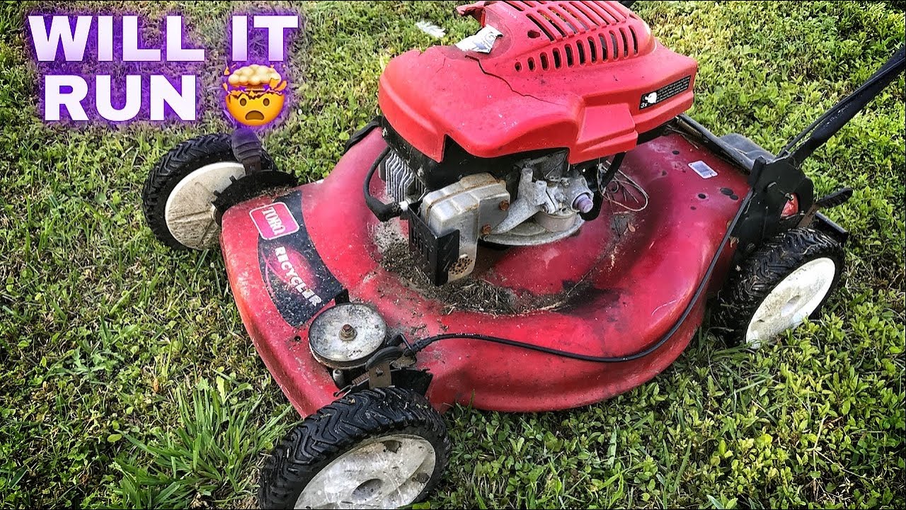 ABANDONED TORO RECYCLER REVIVAL- ROTTED AWAY FOR YEARS