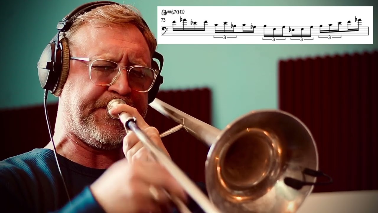 TROMBONE SOLO on Kenny Wheeler 'Sophie' With Trombone Sheet