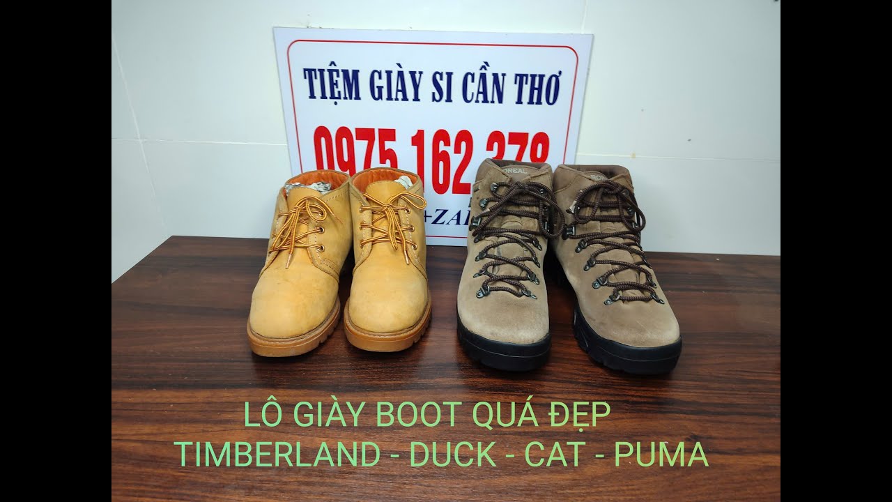 L&Ocirc; GI&Agrave;Y BOOT ĐẸP: TIMBERLAN - PUMA - CAT. NG&Agrave;Y 29/01/2026