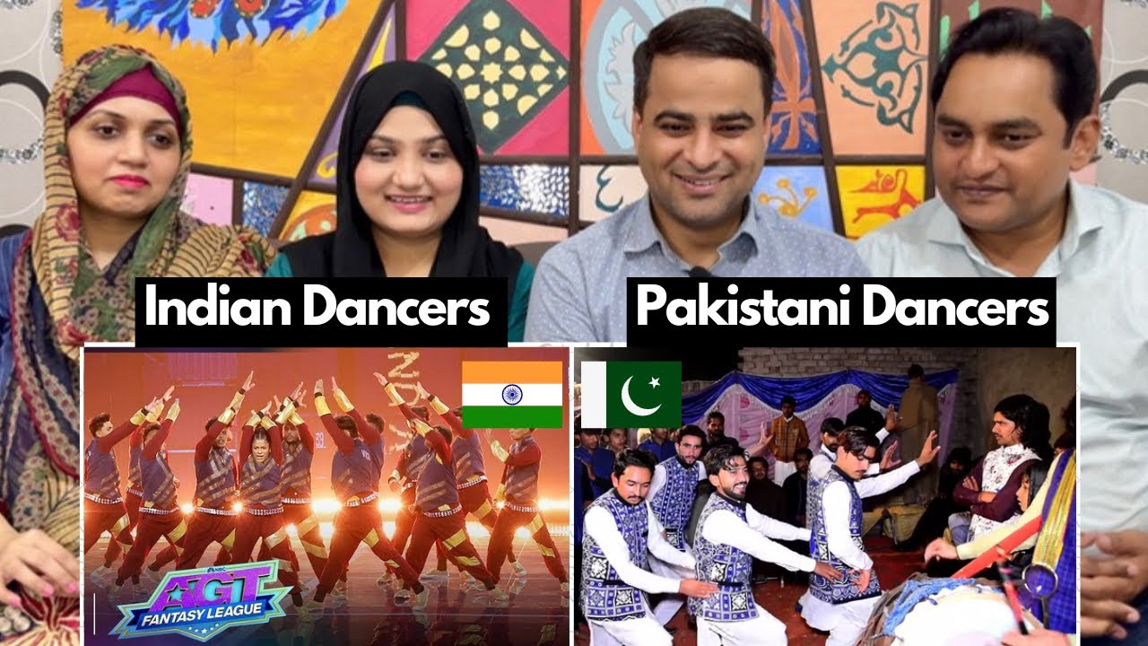 Indian Dancers Vs Pakistani Dancers | Pakistan Vs India Dance Battle | Reaction!!!