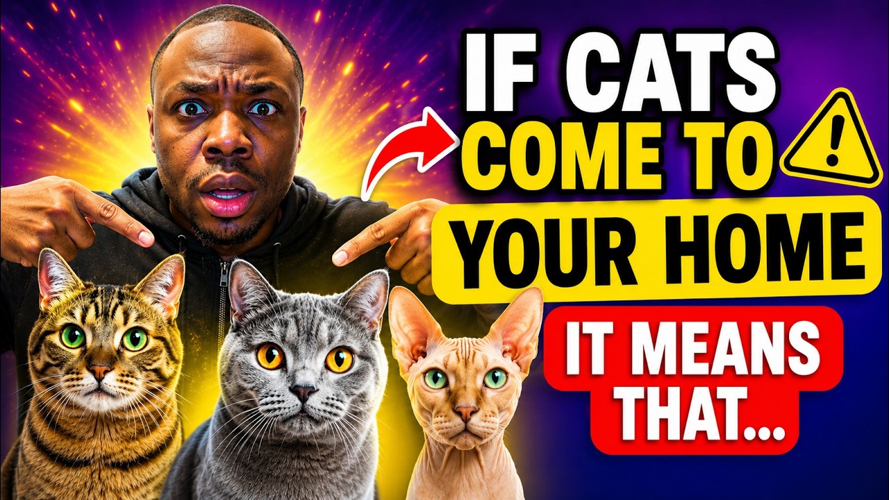 If a CAT Comes to Your House&hellip; THIS Is What It Means Spiritually! 🐈🏠