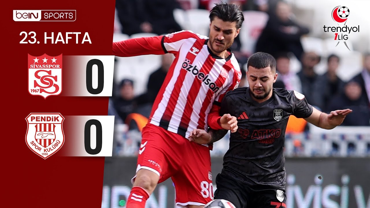 Sivasspor (0-0) Pendikspor | 23. Hafta Ma&ccedil; &Ouml;ZETİ | Trendyol 1. Lig - 2025/26