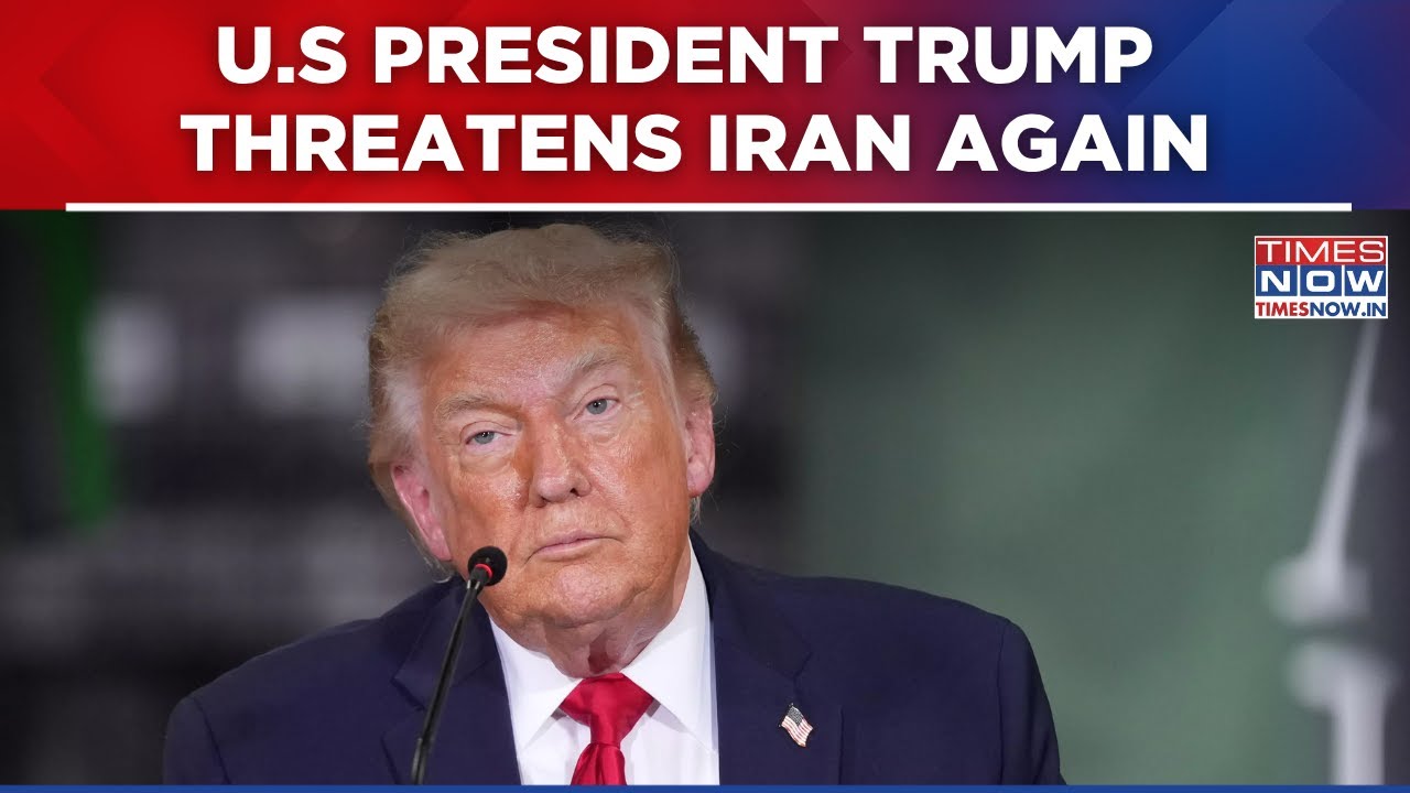 U.S President Trump Threatens Iran Again; Says 'Will Hit Them Again...' | Middle East On Edge