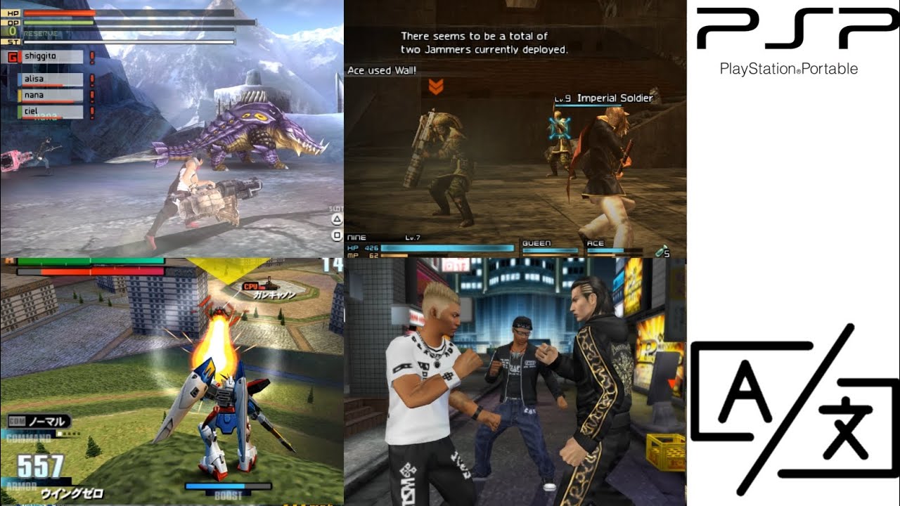 Top 30 Best Fan-Translated Games For PSP