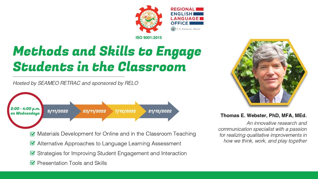 4th  webinar:   Presentation Tools and Skills