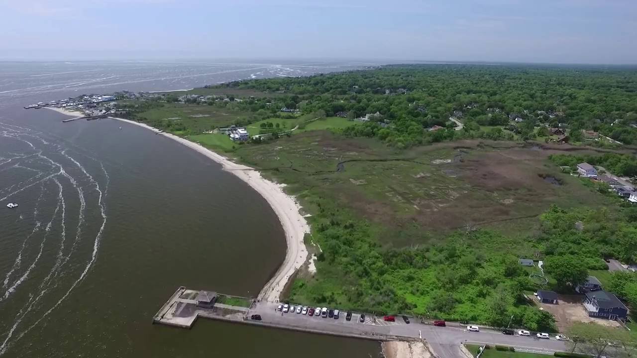 Blue Point NY and Great South Bay, DJI Inspire 1 Drone Footage