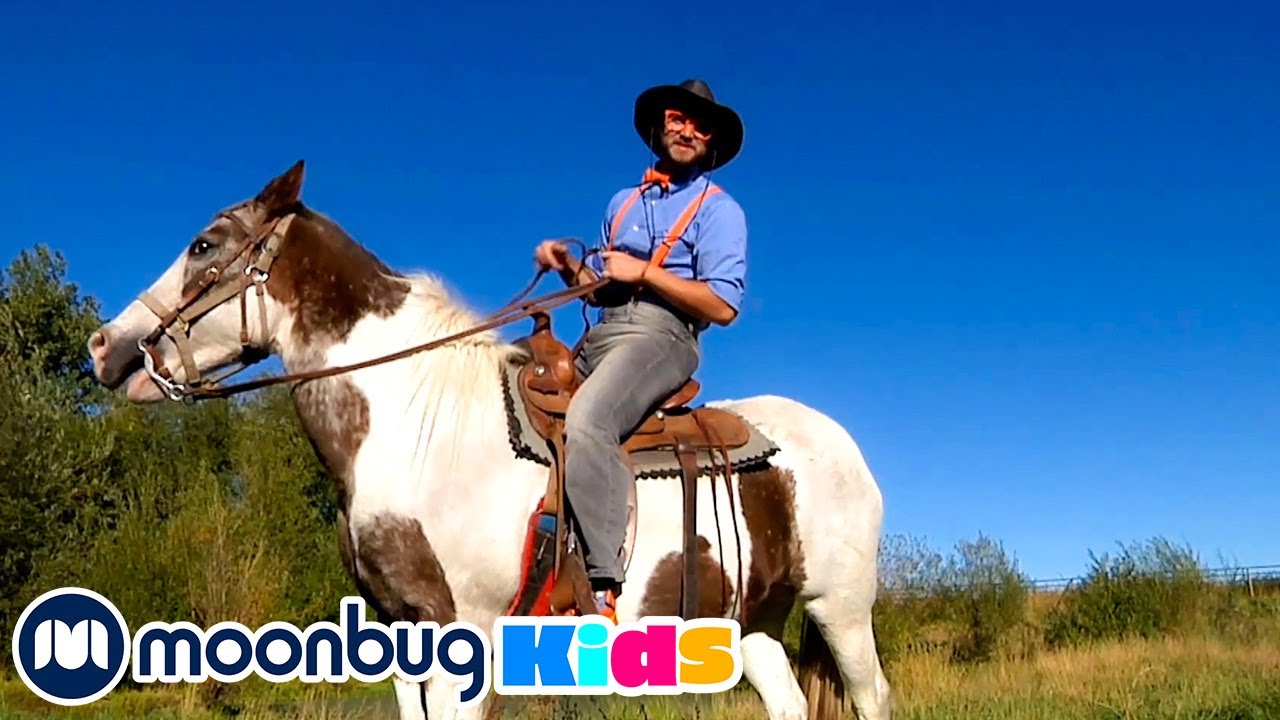 Learn About Horses | @Blippi | Kids Learn! | Sing Along