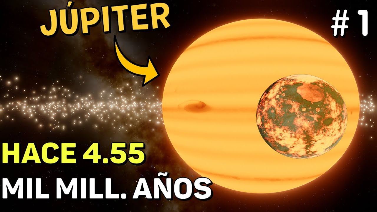 El Sistema Solar Hace 4,55 Mil Millones de Años (Parte 1) | SpaceEngine