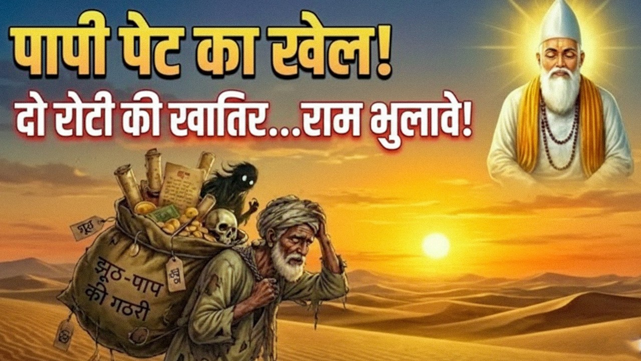 पापी पेट का खेल! दो रोटी की खातिर... राम भुलावे! | Kabir Chetawani Bhajan | Nirgun Bhajan 2026
