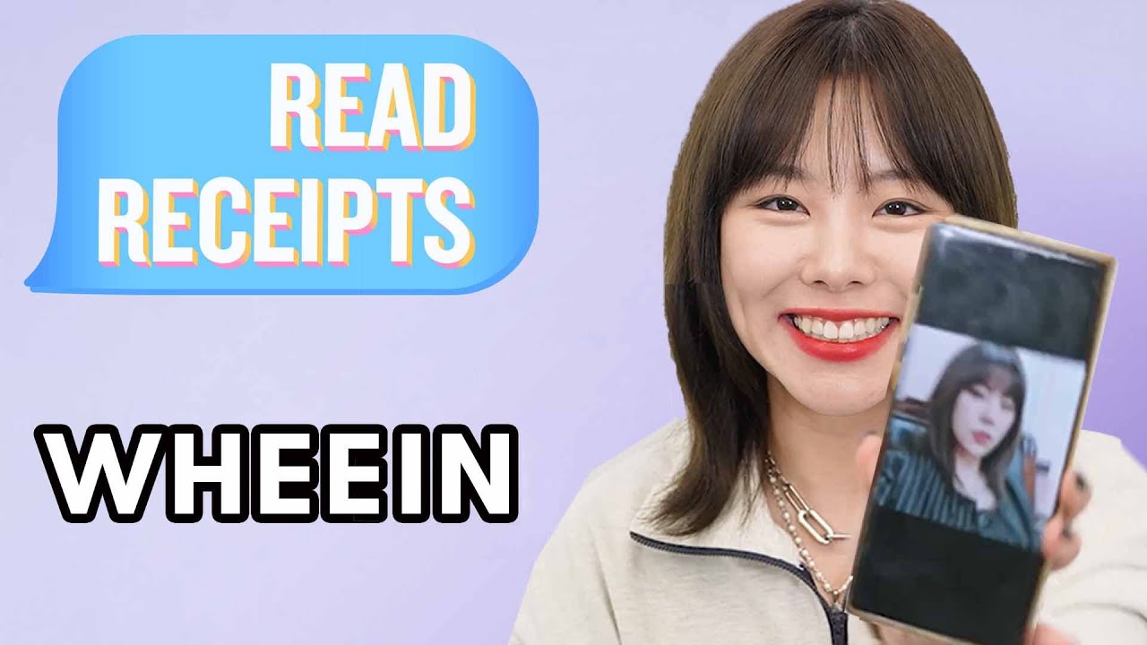 Take A Look Into WheeIn's Cell Phone *She Was NERVOUS* | Read Receipts | Seventeen