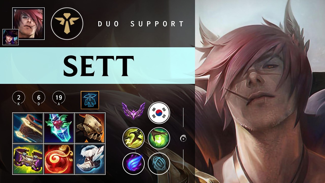 Sett Support vs Blitzcrank - KR Master Patch 26.05