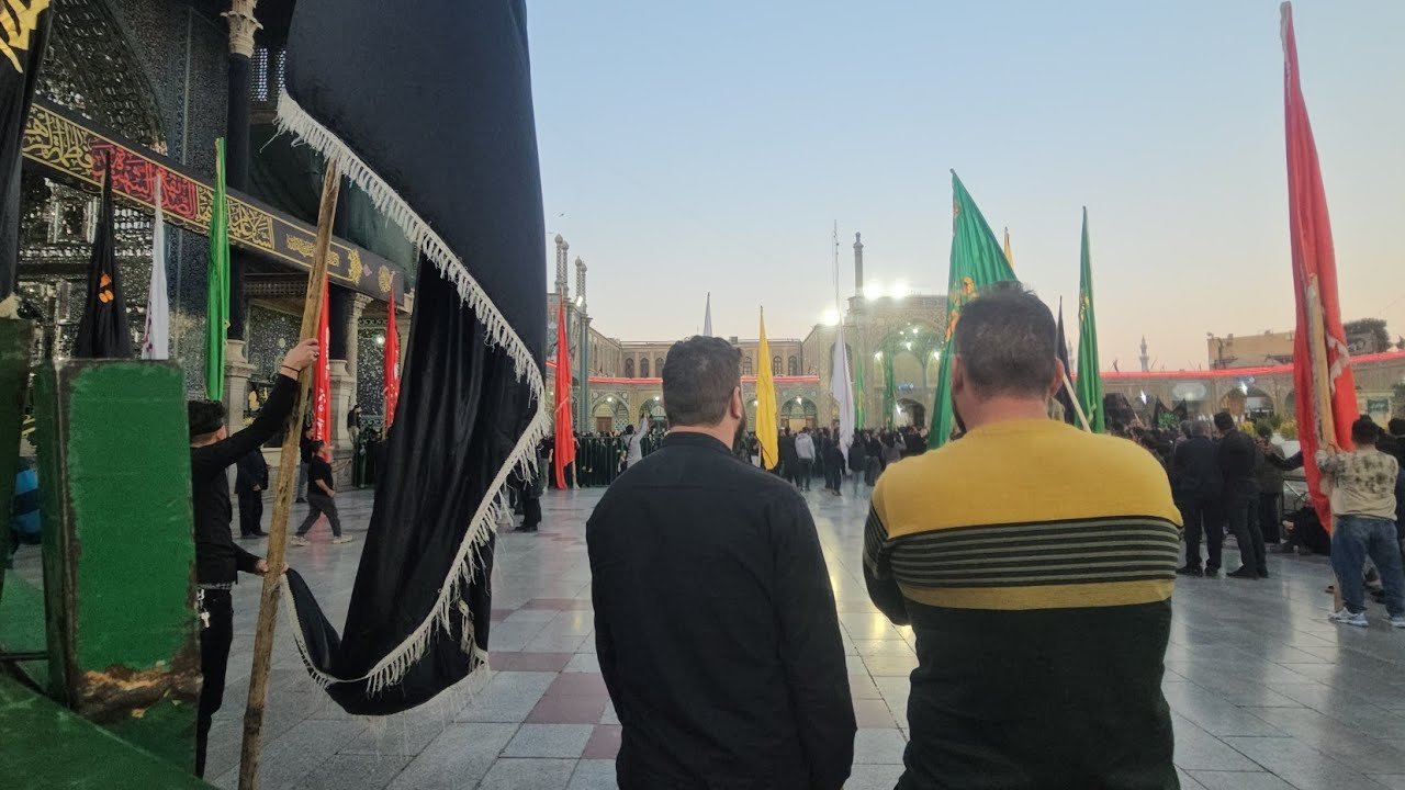 Iranian Jaloos Ayaam e Fatamiya 2025 at Syeda Masooma Qom (S.A), Iran. 