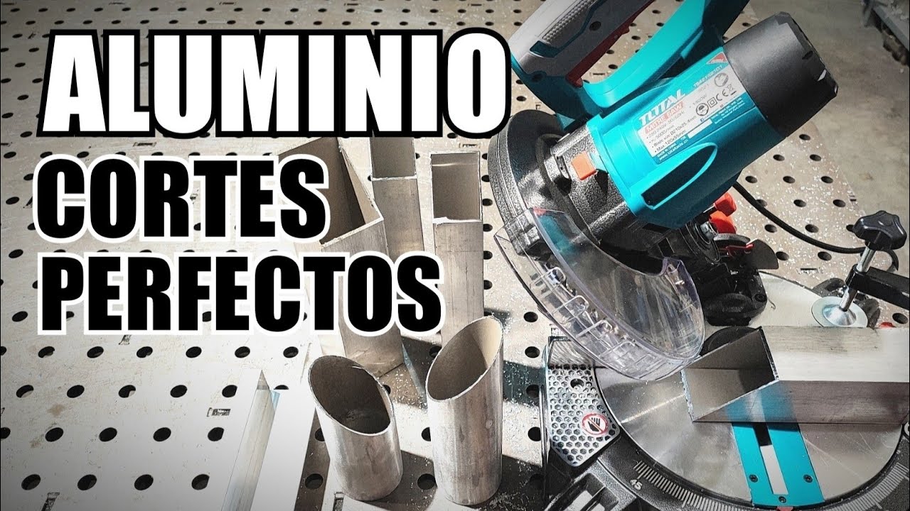 La forma MÁS FÁCIL de cortar ALUMINIO, Sierra INGLETADORA.
