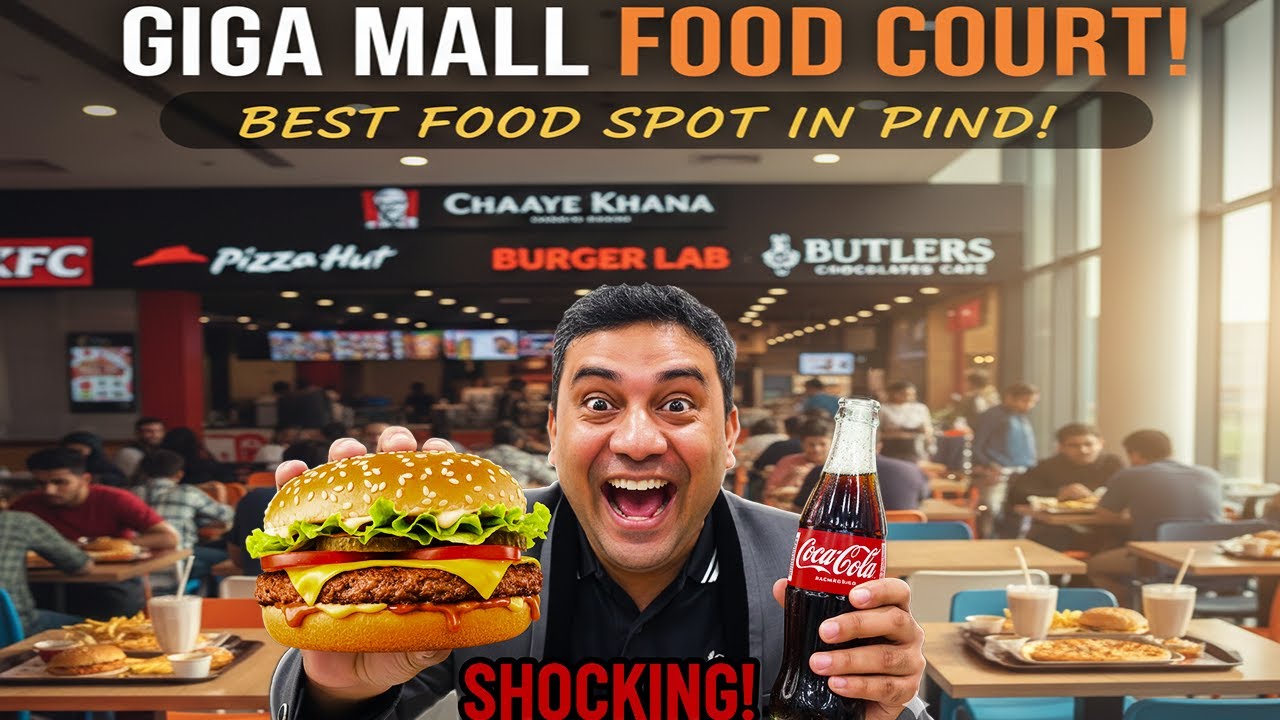 I Tried Giga Mall Food Court for the First Time 😍 (Amazing Experience!)