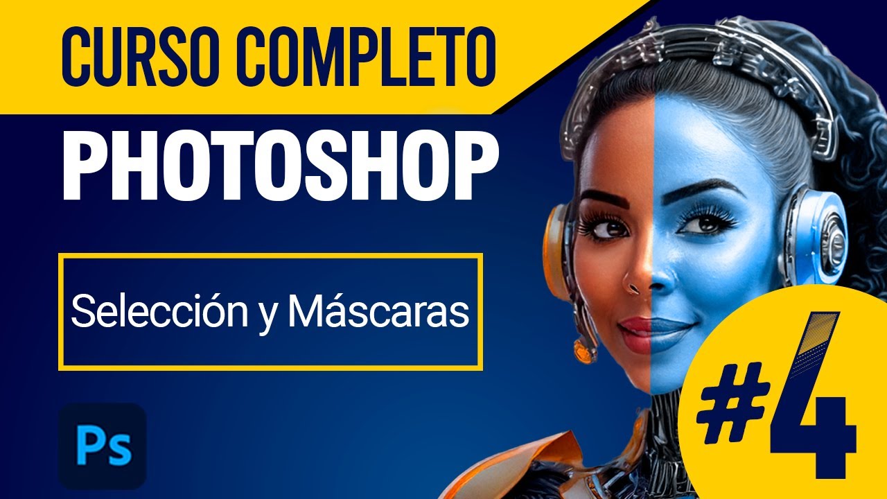 ▶︎ Herramientas de Selección en Photoshop | Curso COMPLETO de Photoshop | LECCIÓN 04
