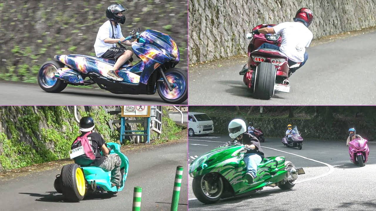 個性的でフルカスタムなビッグスクーターが登場‼️🛵搬入動画【calm】