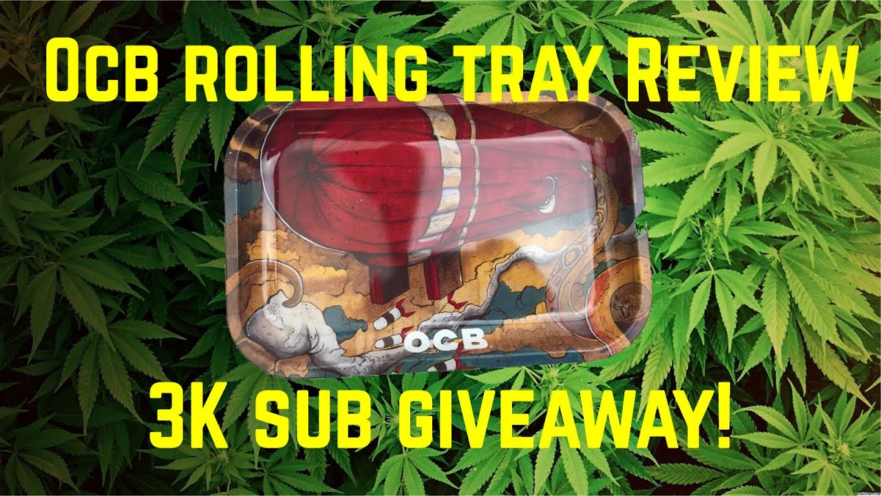 4K OCB ROLLING TRAY REVIEW + 3K SUB GIVEAWAY