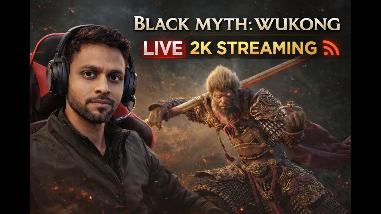🎮 Black Myth: Wukong | Live Gameplay Stream (Hindi/English)