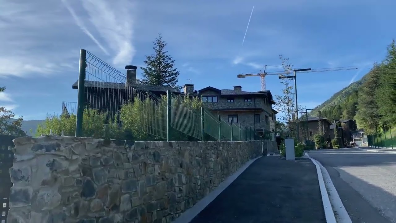 🇦🇩 Conoce las NUEVAS URBANIZACIONES de LUJO en SISPONY, La Massana, Andorra 4K