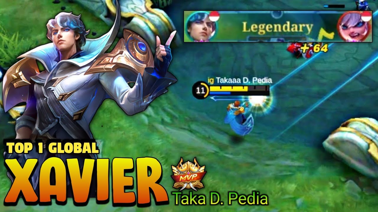 91,9% WINRATE! Xavier Midlane Full Magic Damage Build | Top 1 Global Xavier By Taka D. Pedia - MLBB