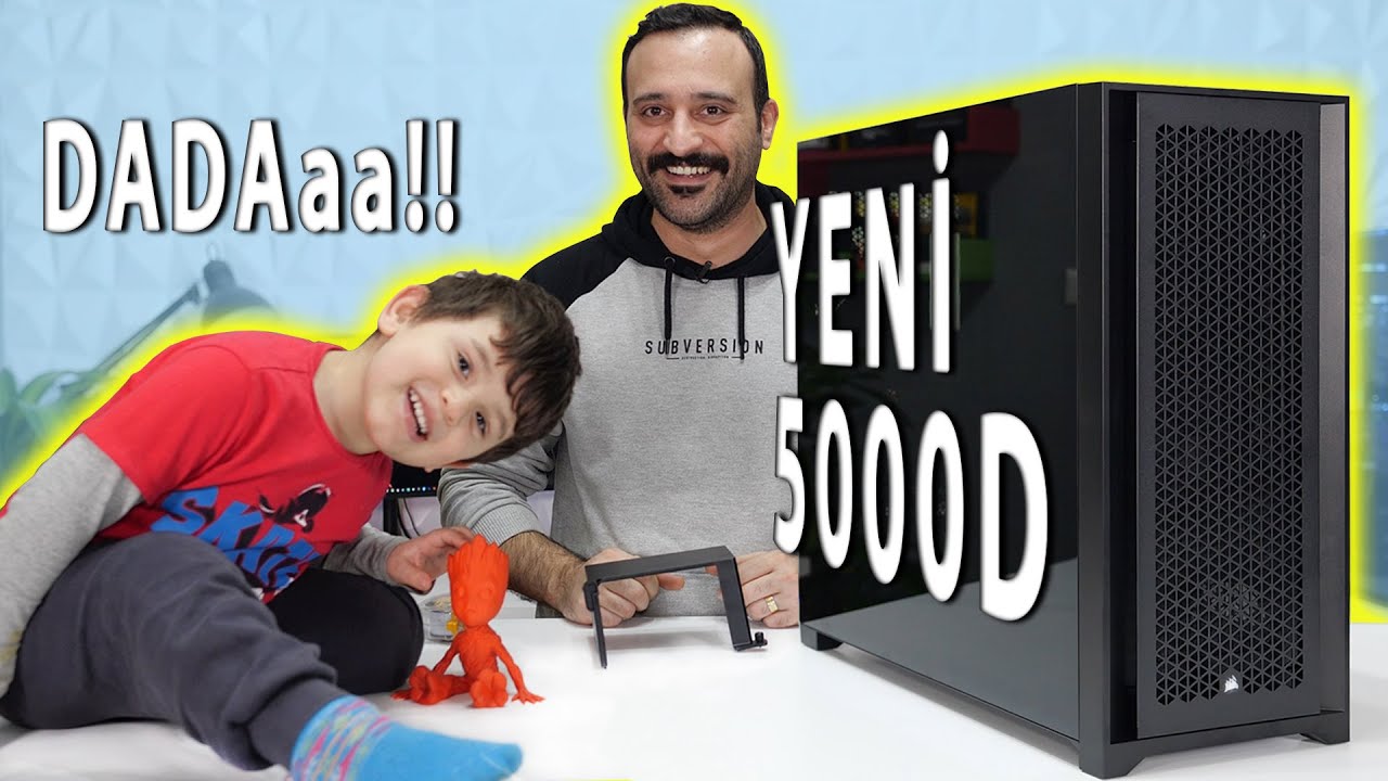 BÜYÜMÜŞ! Junior Levon İle Corsair 5000D Airflow Kasasını İnceledik
