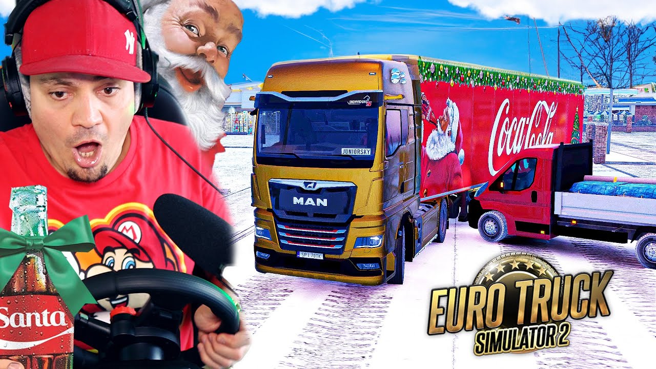 JESTEŚMY W FINLANDII Z COCA COLĄ DLA MIKOŁAJA! *ETS 2 Multiplayer* 🚛 Euro Truck Simulator 2 (Mody)