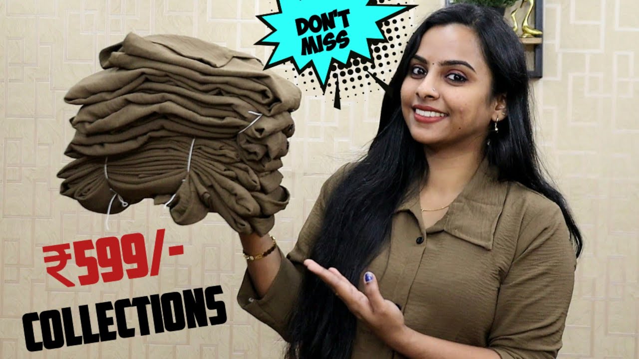 🔴🔴599 രൂപയുടെ saree,  Kurti കണ്ടാലോ 🔴🔴Krazy Beads #onlineboutique By Akhila Savio 🔥