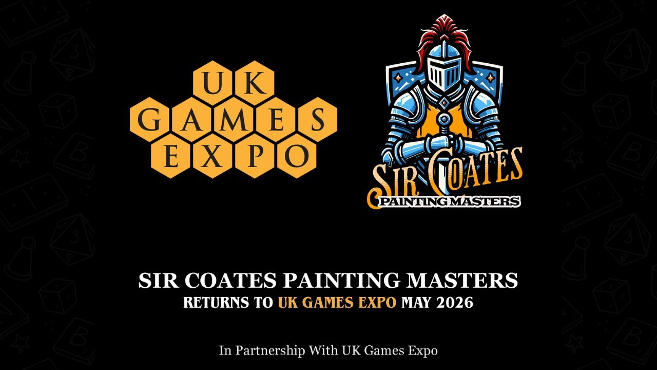 Sir Coates Painting Masters Joining UKGE 2026