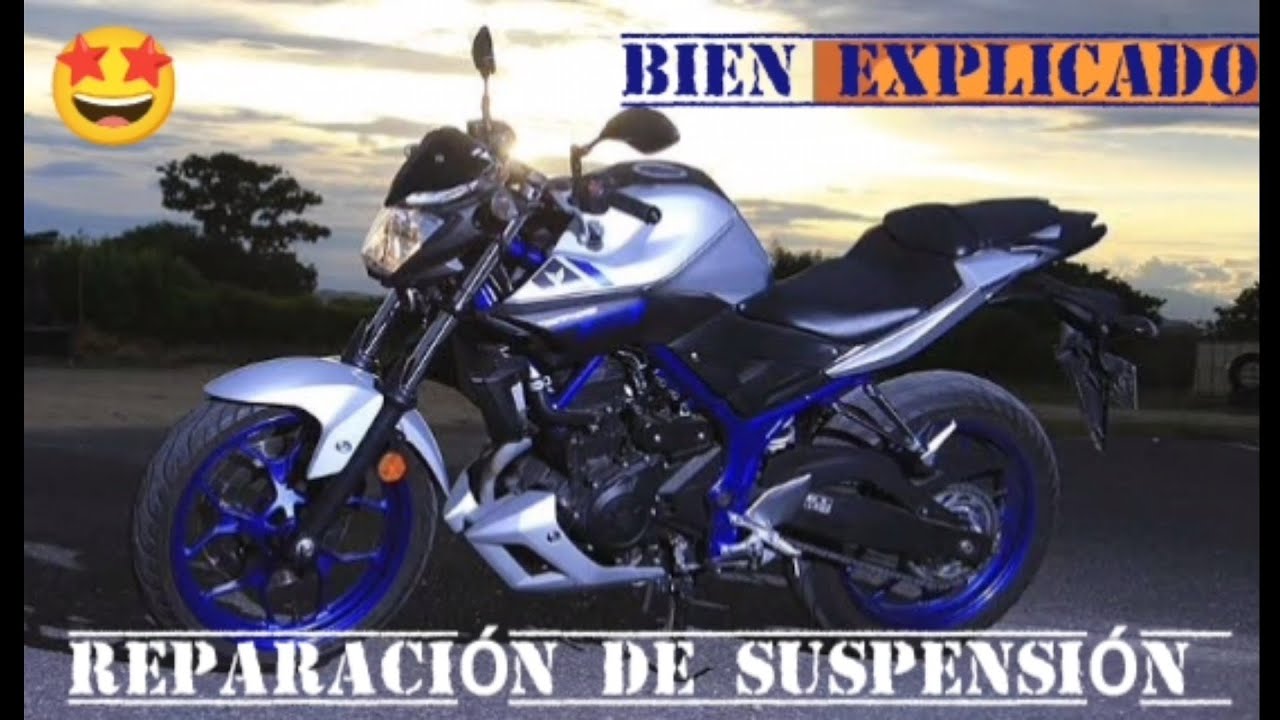 COMO CAMBIAR LOS RETENES DE SUSPENSIÓN YAMAHA MT 03  (y el dato de la fz y mt 07)