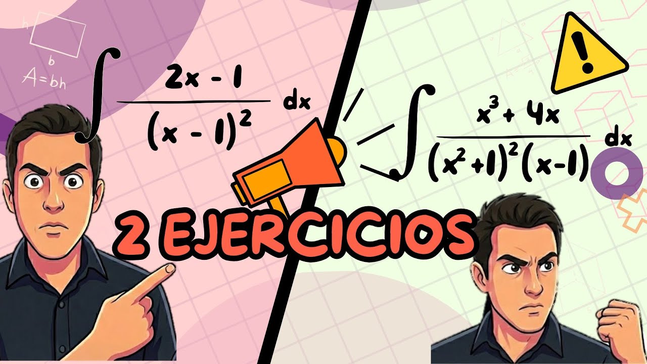 Fracciones Parciales: Nivel 1 vs. Nivel EXAMEN (Raíces Múltiples)