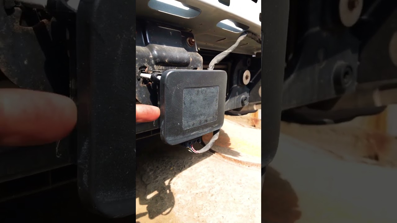 Radar sensor fitting 
