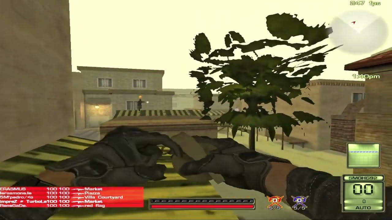 Sof2 full game Capture The Flag on mp_jor1 POV TurboLaffe