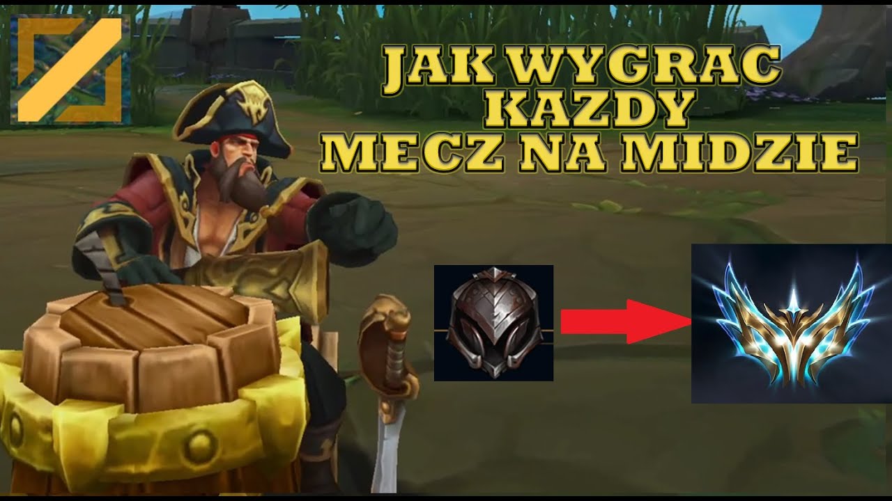 Jak WYGRAĆ KAŻDĄ GRE na MIDZIE? | poradnik początkującego pirata - jak grać mida | chadplank