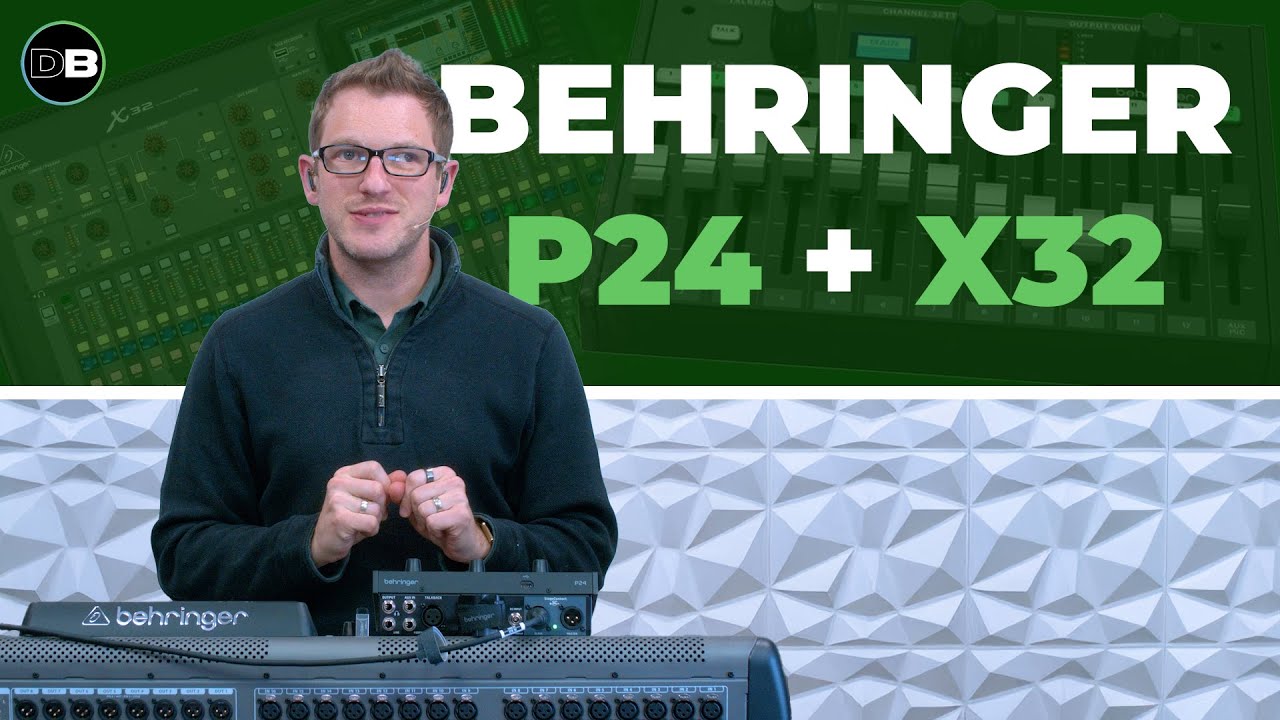 How to Connect Your X32 to the P24 Personal Mixer System