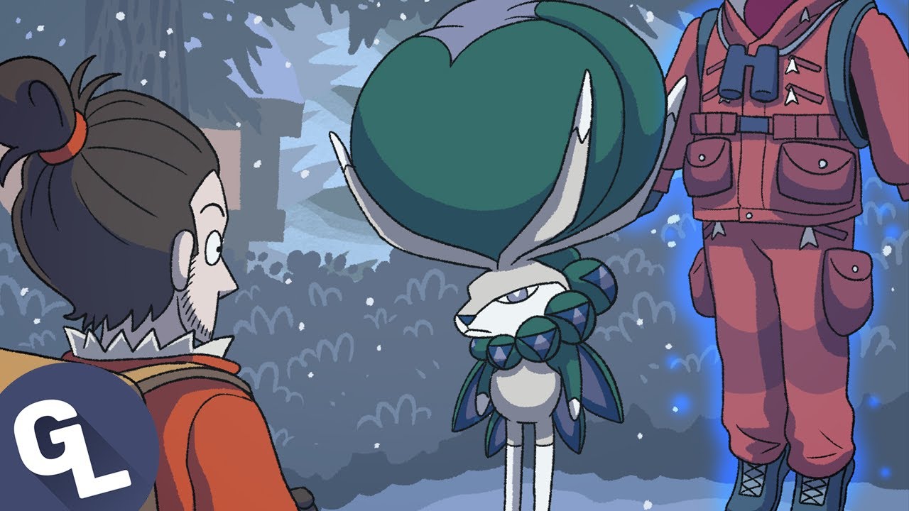 Meeting Calyrex - Pok&eacute;mon Sword and Shield: The Crown Tundra