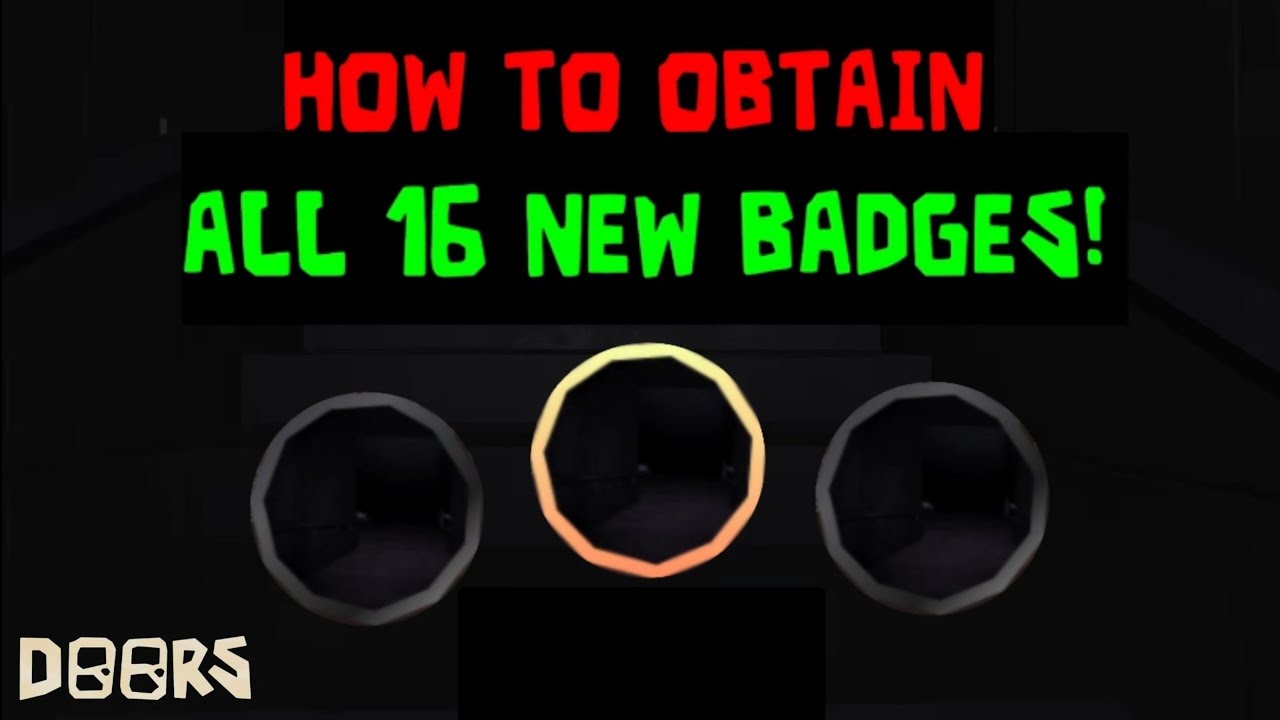 [PART 2] How To Get ALL 16 NEW BADGES IN THE DOORS ACCESS GRANTED UPDATE