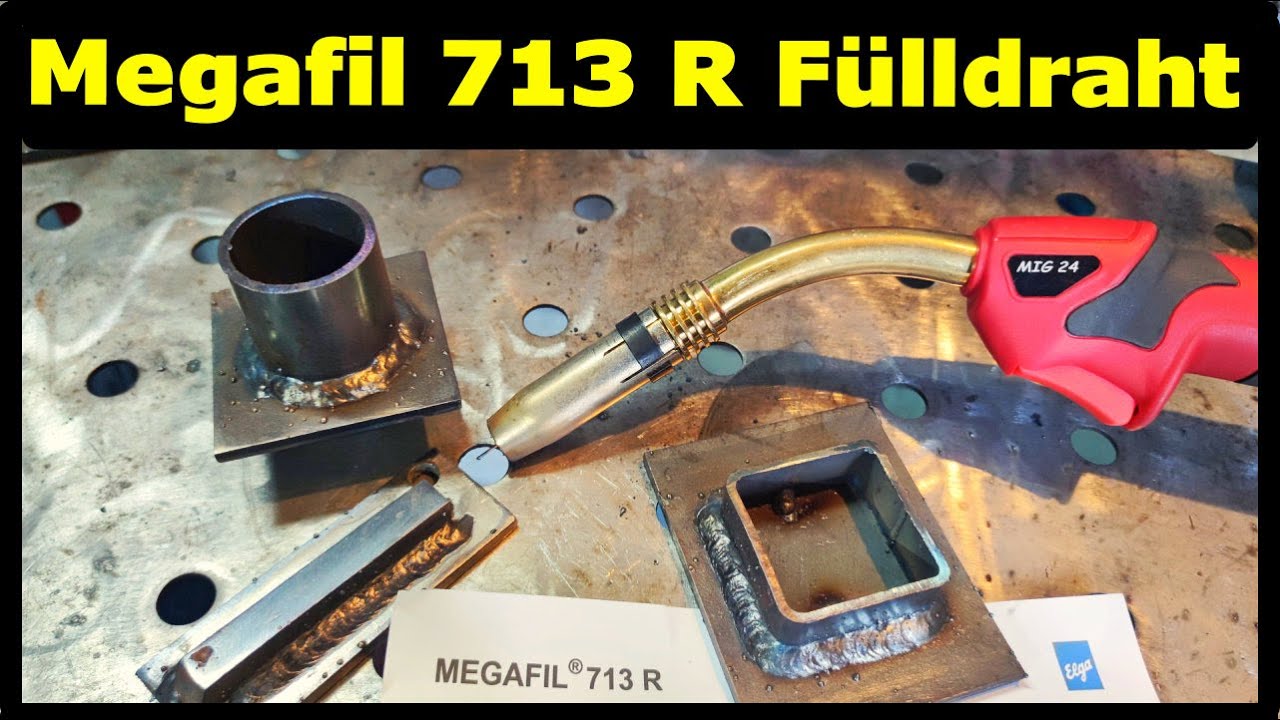 Fülldraht für Schutzgasschweißen Megafil 713R