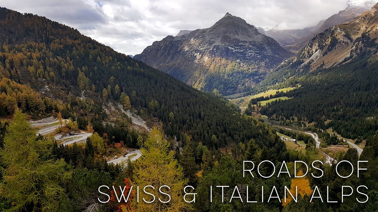 Driving From Switzerland to Italy | Best Moments from One-Day Road Trip through Swiss & Italian Alps